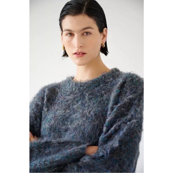 Velvet Jenny Graham Valencia relaxed Pullover Crew Neck Sweater oversized - Picture 2 of 7